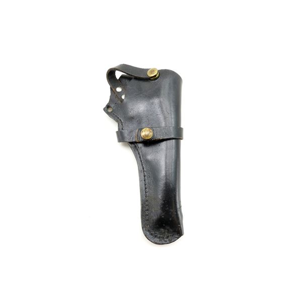 RH BLACK LEATHER GUN HOLSTER