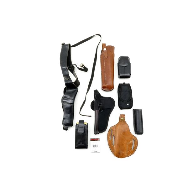 ASSORTED HOLSTER & CASES LOT