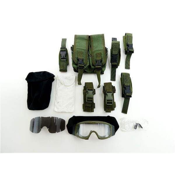 ASSORTED AMMO POUCHES ETC. LOT