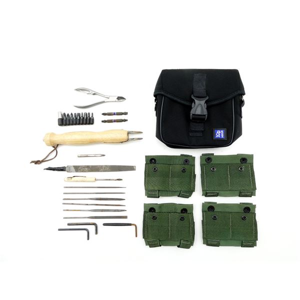 MOLLE-ALICE ADAPTERS, POUCHES & ETC LOT