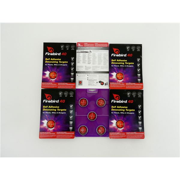 FIREBIRD 40 SELF ADHESIVE DETONATING TARGETS LOT