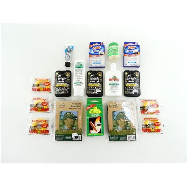 ASSORTED INSECT REPELLENT LOT
