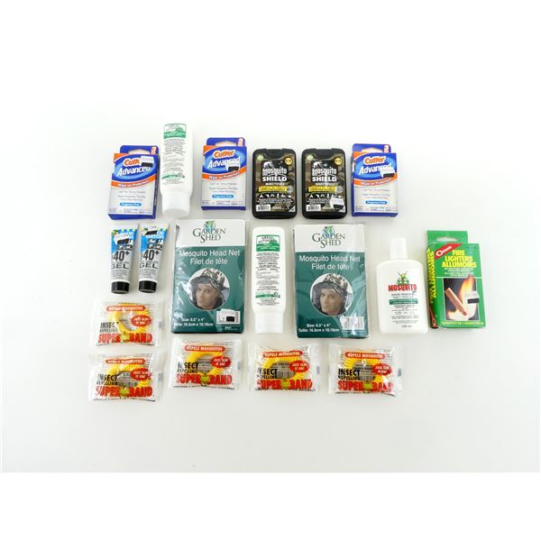 ASSORTED INSECT REPELLENT LOT