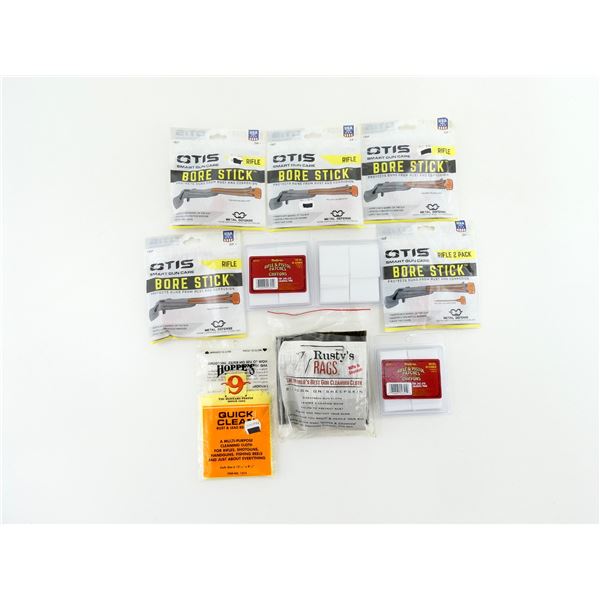ASSORTED GUN CLEANING ACCESSORIES LOT
