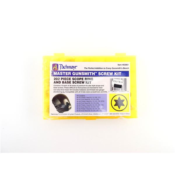 PACHMAYR MASTER GUNSMITH SCREW KIT