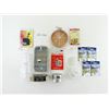 Image 1 : ASSORTED STORAGE CONTAINERS AND HARDWARE LOT