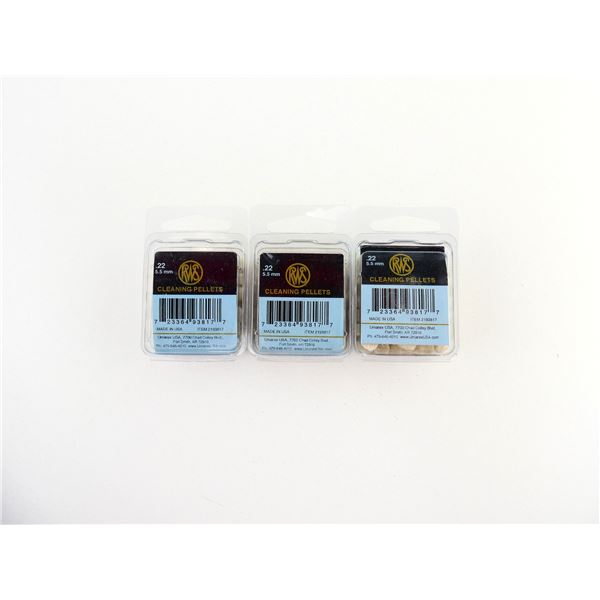 UMAREX .22 CAL. CLEANING PELLETS LOT