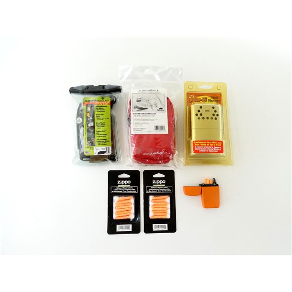 ASSORTED EMERGENCY SUPPLIES LOT