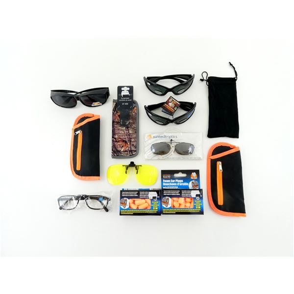 ASSORTED EYE / EAR PROTECTION LOT