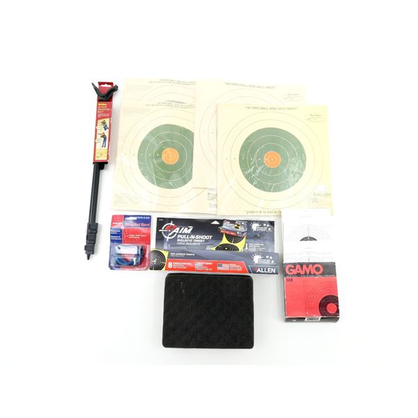ALLEN SHOOTER'S REST AND ASSORTED TARGETS LOT