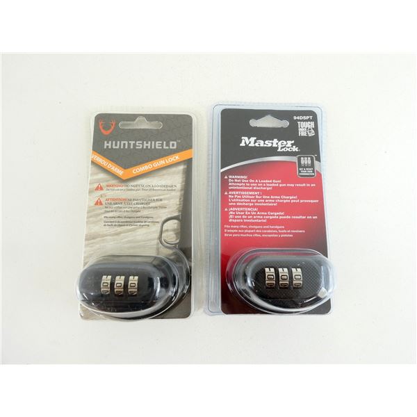MASTER AND HUNTSHIELD COMBINATION TRIGGER LOCK LOT