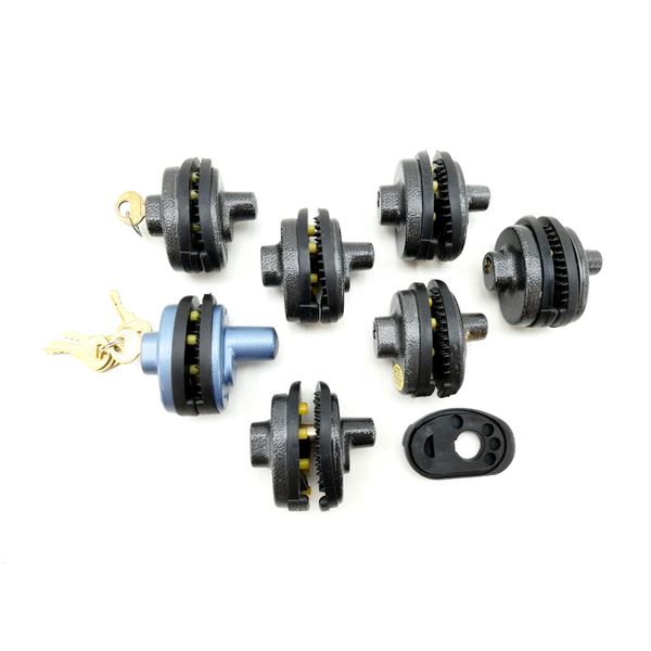 ASSORTED MASTER KEYED TRIGGER LOCK LOT