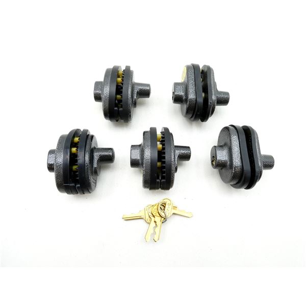 MASTER KEYED TRIGGER LOCK LOT