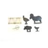 Image 2 : METAL ANIMAL TARGETS, ETC. LOT