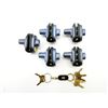 Image 2 : MASTER KEYED TRIGGER LOCKS LOT