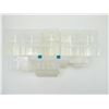 Image 2 : ASSORTED CLEAR STORAGE CONTAINERS LOT