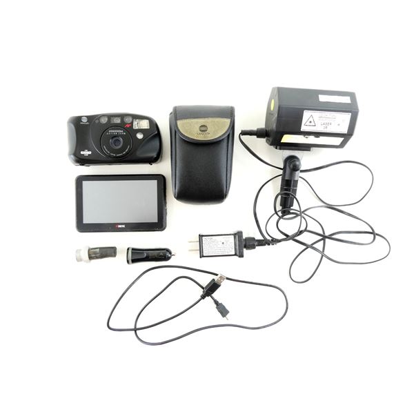 ASSORTED CAMERA / GPS / LASER LOT