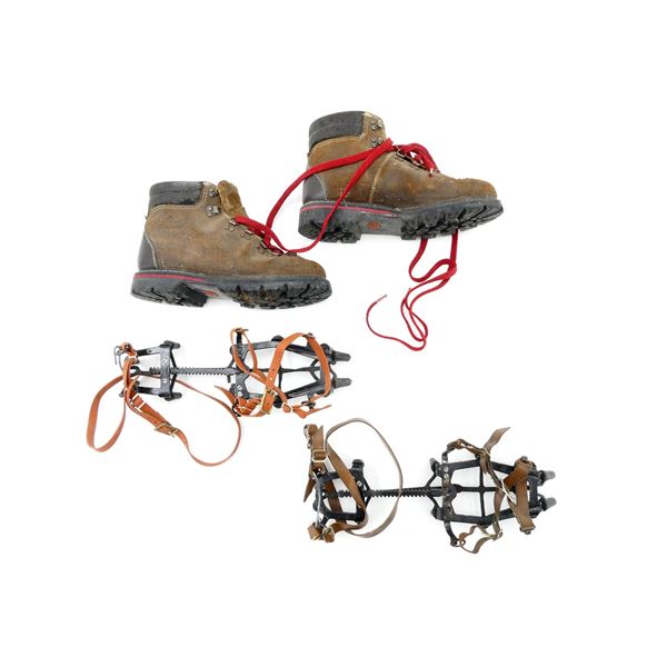 MATTERHORN BOOTS WITH OMNI CRAMPONS LOT