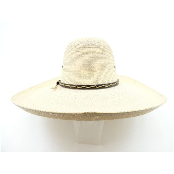TEXAS HAT COMPANY GENUINE PALM LEAF COWBOY STYLE HAT