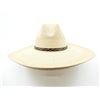 Image 2 : TEXAS HAT COMPANY GENUINE PALM LEAF COWBOY STYLE HAT