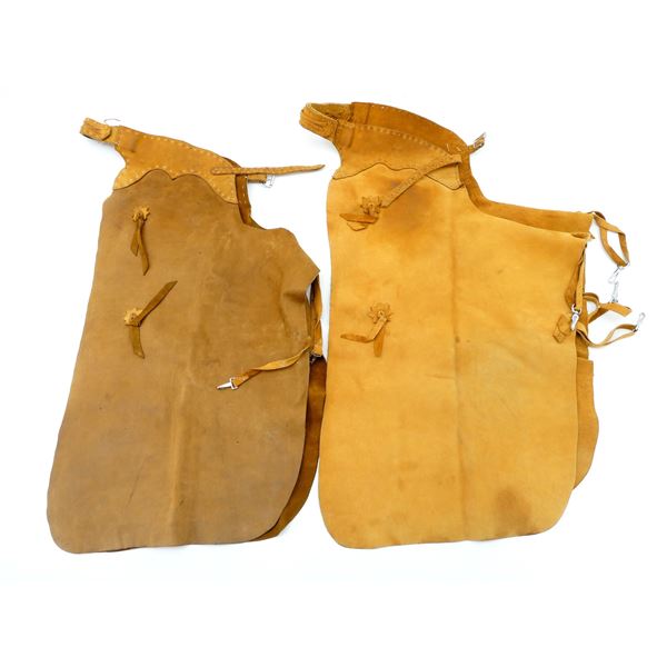 COW/MOOSE HIDE ADJUSTABLE CHAPS