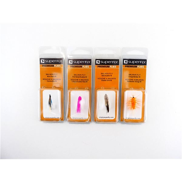 SUPERFLY PREMIUM FLIES SALMON FLY LOT