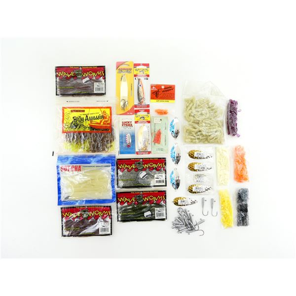 ASSORTED FISHING TACKLE LOT