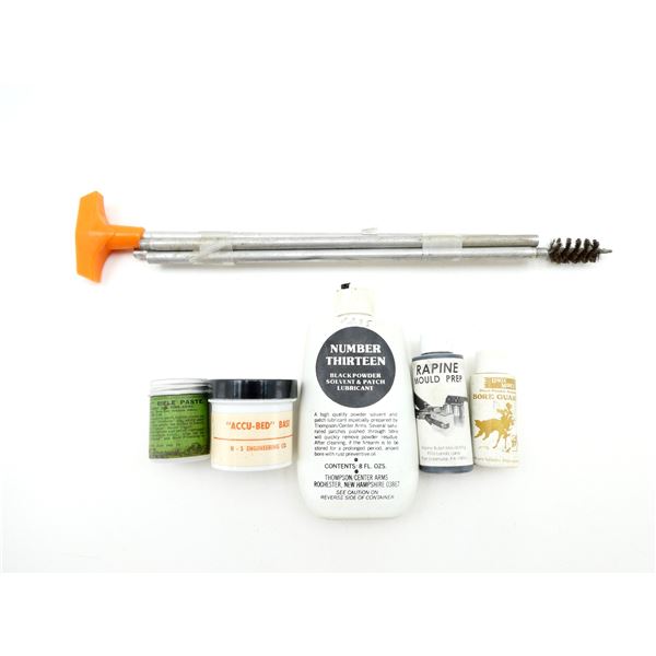 ** PICK UP ONLY ** ASSORTED GUN CLEANING SUPPLIES LOT