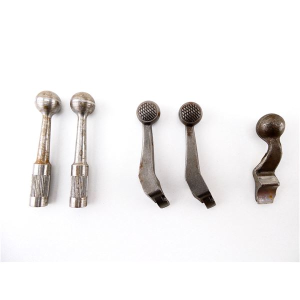 ASSORTED GUNSMITHING / HOBBYIST RIFLE BOLT HANDLE LOT