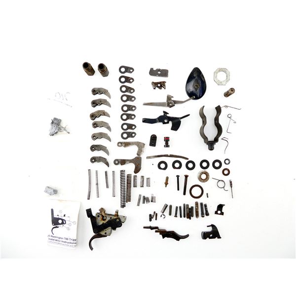 ASSORTED REMINGTON RIFLE AND SHOTGUN PARTS LOT