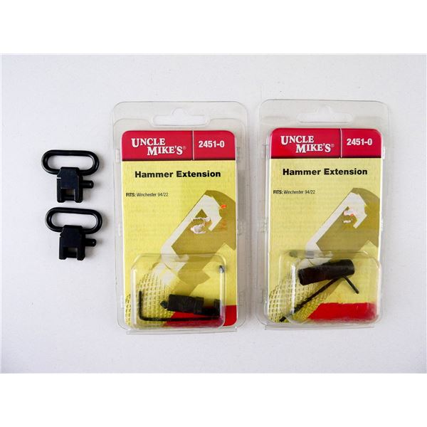 UNCLE MIKE'S WINCHESTER 94/22 HAMMER EXTENSION AND UNKNOWN QD SLING SWIVEL LOT