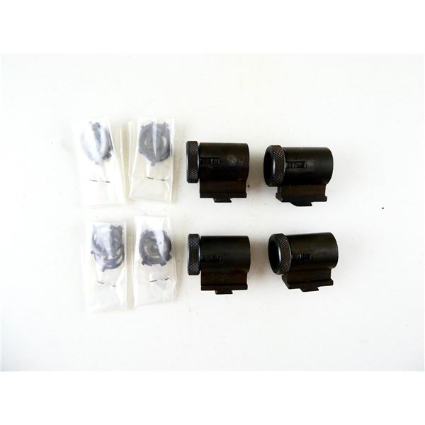 UNKNOWN FRONT GLOBE SIGHTS WITH INSERTS LOT