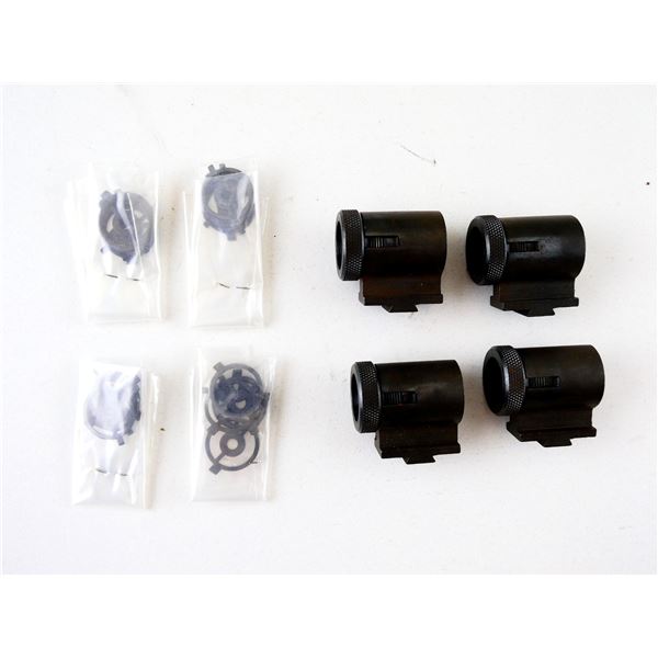 UNKNOWN FRONT GLOBE SIGHTS WITH INSERTS LOT