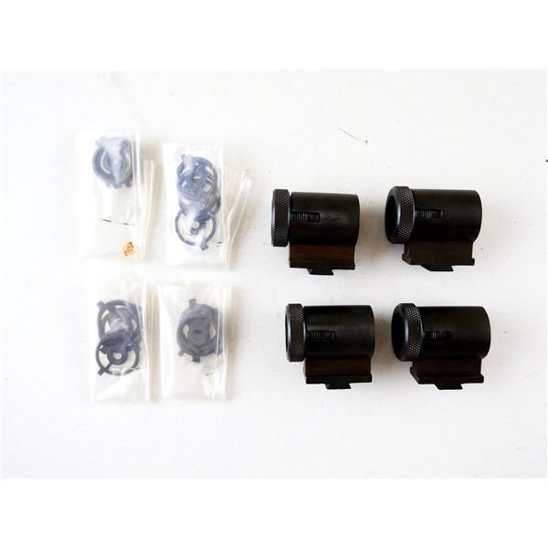 UNKNOWN FRONT GLOBE SIGHTS WITH INSERTS LOT