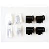 Image 2 : UNKNOWN FRONT GLOBE SIGHTS WITH INSERTS LOT