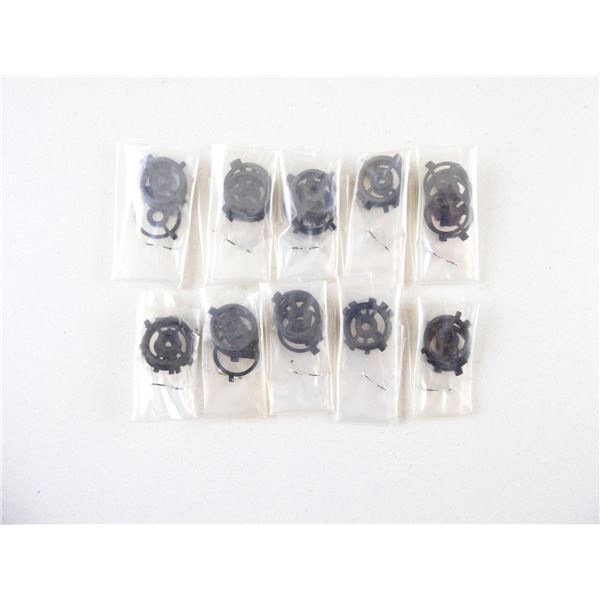 UNKNOWN FRONT GLOBE SIGHT INSERTS LOT