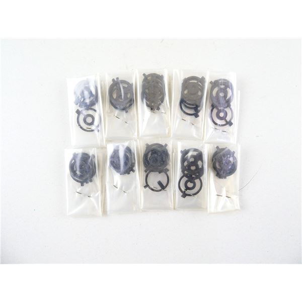 UNKNOWN FRONT GLOBE SIGHT INSERTS LOT