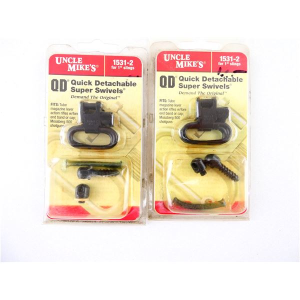 UNCLE MIKE'S MOSSBERG 500 / ETC. QD SLING SWIVEL LOT