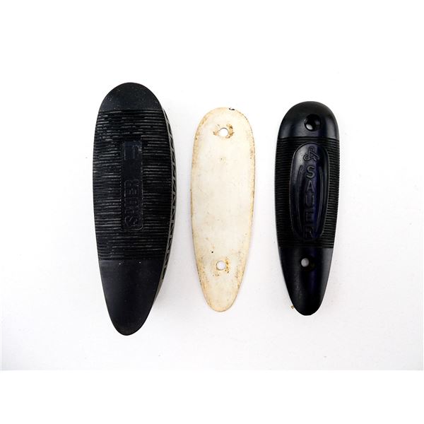ASSORTED SAUER RECOIL PAD AND BUTT PLATE LOT