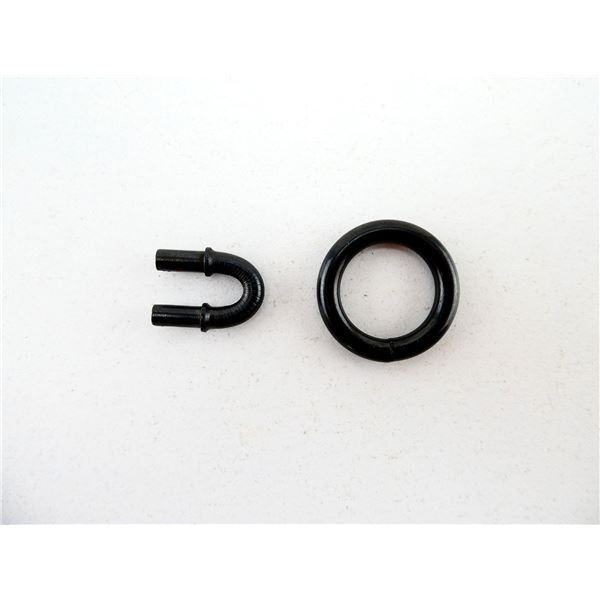 UNKNOWN LEVER ACTION SADDLE RING AND STUD LOT