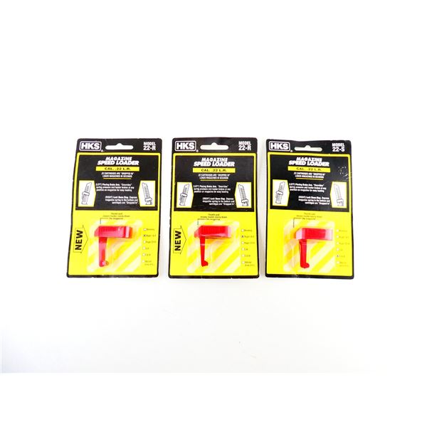 HKS 22-S S&W 41 / 622 / ETC. .22 LR MAG LOADER LOT