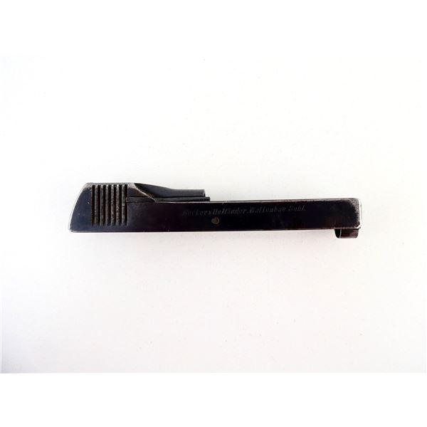 BECKER & HOLLANDER 7.65MM PISTOL SLIDE