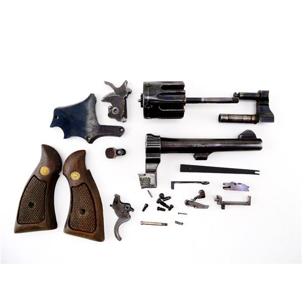 SMITH & WESSON MODEL 10-4 .38 SPL PISTOL BARREL AND PARTS LOT