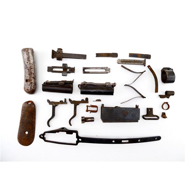 ASSORTED MILITARY RIFLE PARTS LOT