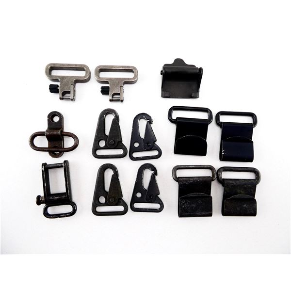 ASSORTED MILITARY SLING SWIVEL / PARTS LOT