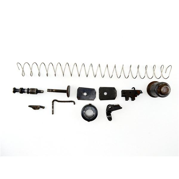 ASSORTED WWII STEN 9MM LUGER SMG PARTS LOT