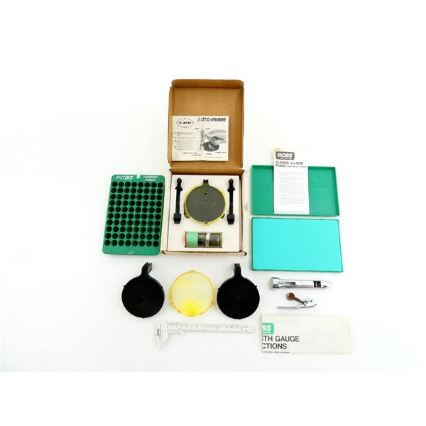 ASSORTED RELOADING ACCESSORIES LOT