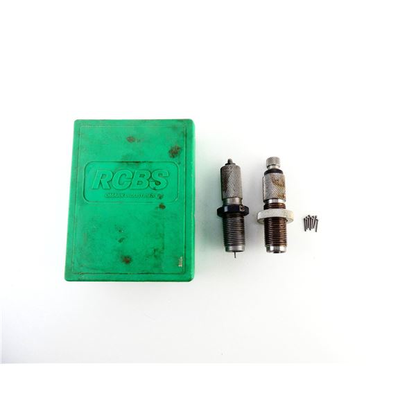 RCBS .30 TO .35 EXPANDER DIE AND UNIVERSAL DECAPPING DIE, ETC. LOT