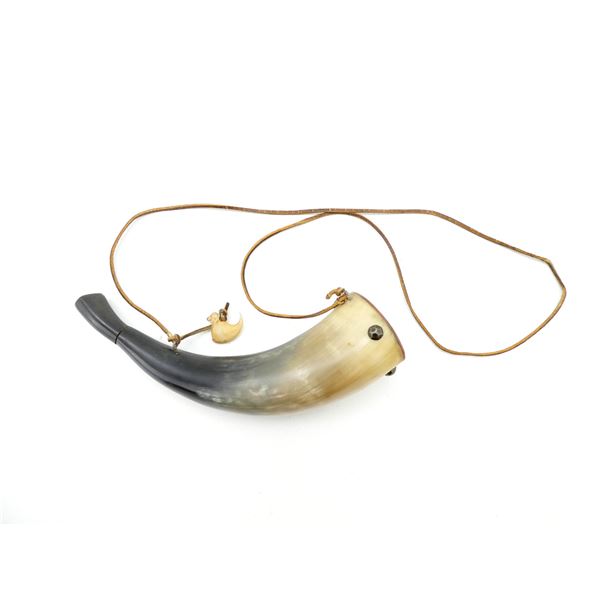 BLACK POWDER HORN