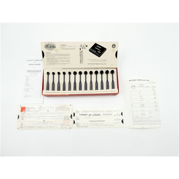 LEE POWDER MEASURE KIT, ETC. LOT
